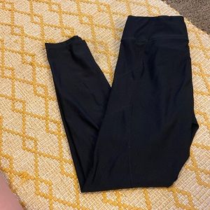 Reebok black leggings size large, good condition